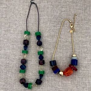 Women’s necklaces, modern/mid-century style. Bundle